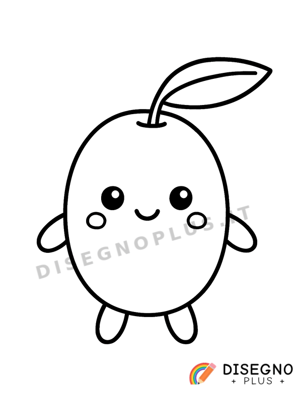 Disegno Olive da colorare