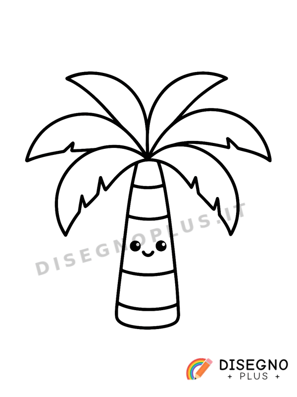 Disegno Palma da colorare