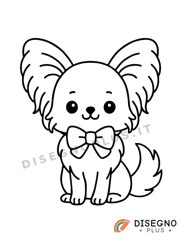 Disegno Papillon da colorare