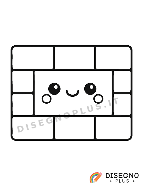 Disegno Parete da colorare