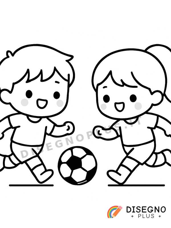 Disegno Partita di calcio con pubblico   da stampare e colorare