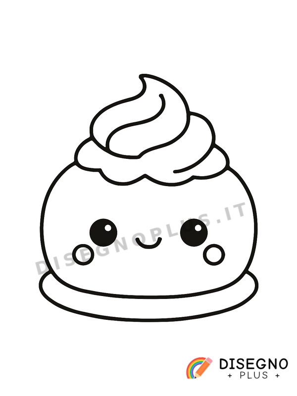 Disegno Pasticcino da colorare