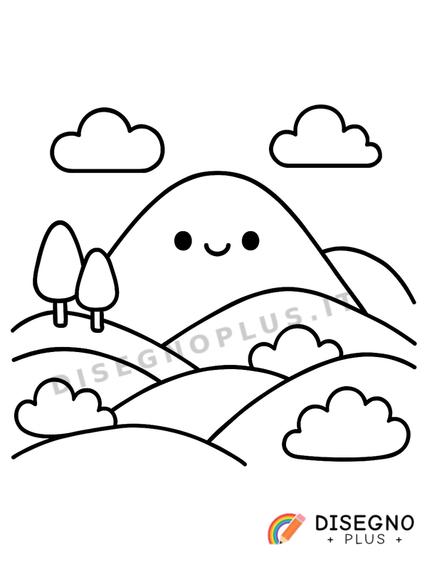 Disegno Pendio da colorare
