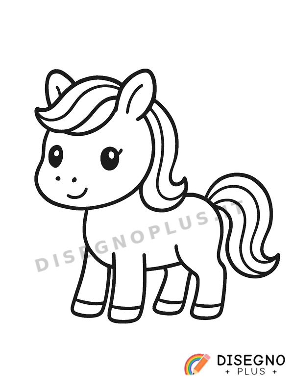Disegno Pony da colorare