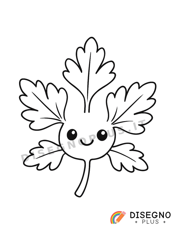 Disegno Prezzemolo da colorare