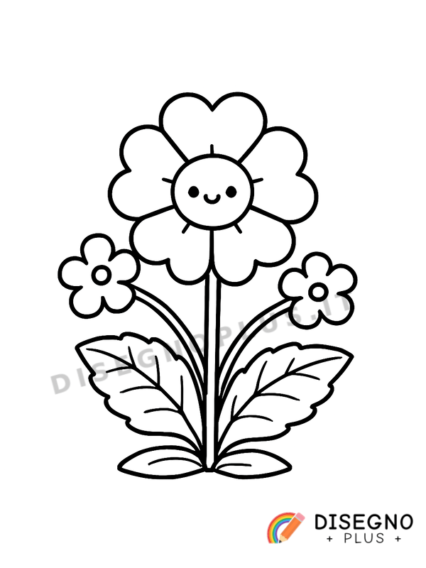 Disegno Primula da colorare