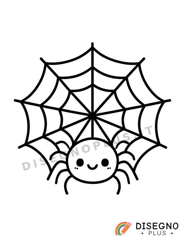 Disegno Ragnatela da colorare