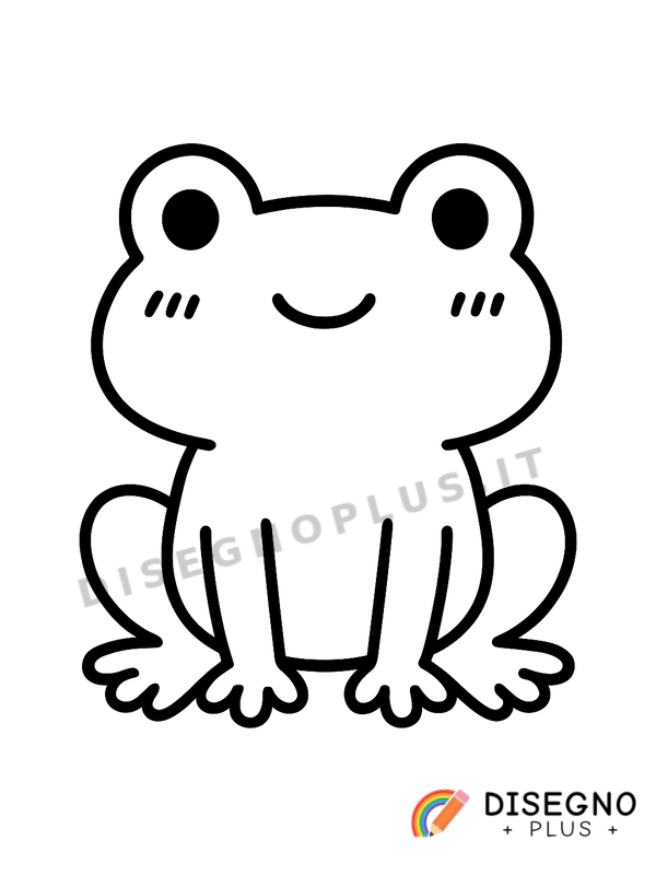 Disegno Ranocchio da colorare