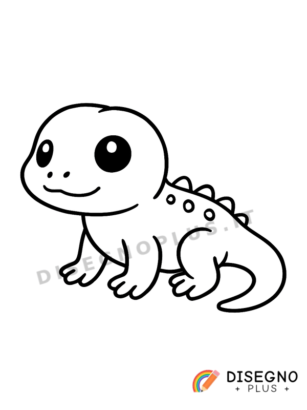 Disegno Rettile da colorare