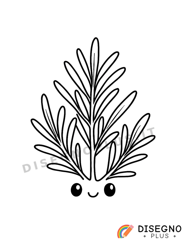 Disegno Rosmarino da colorare