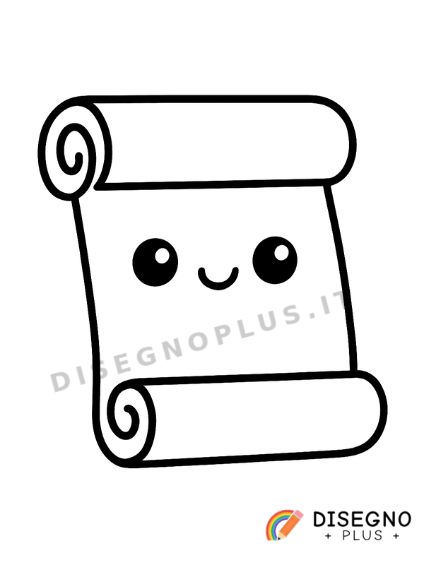 Disegno Rotolo da colorare