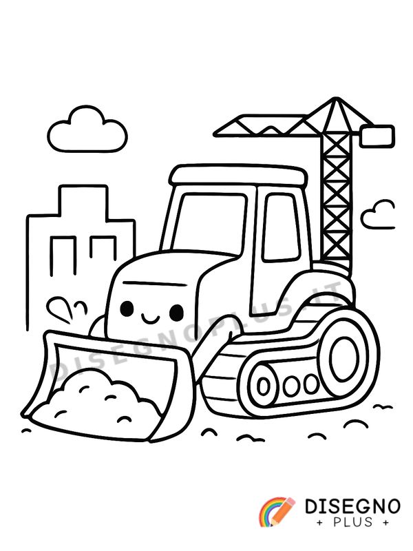 Disegno Ruspe al lavoro da colorare