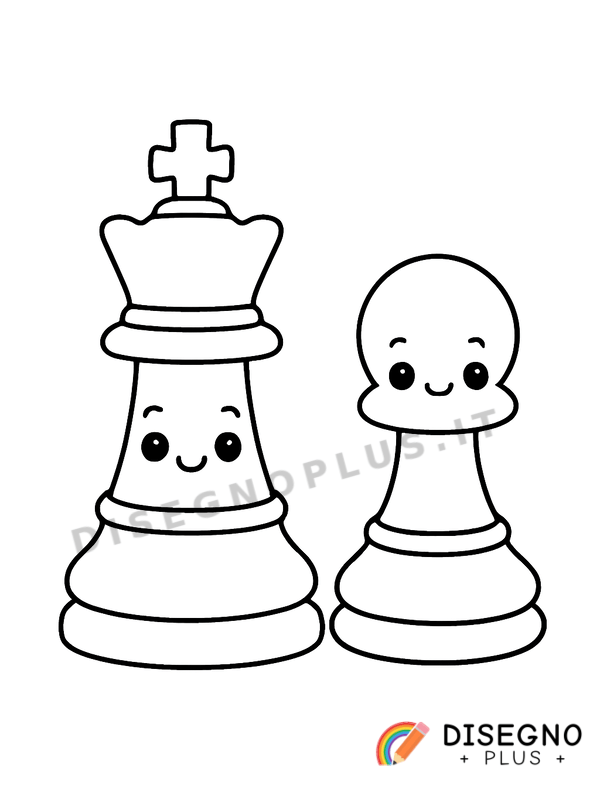 Disegno Scacco da colorare