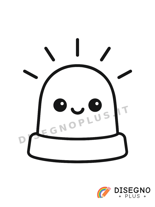 Disegno Segnale luminoso da colorare