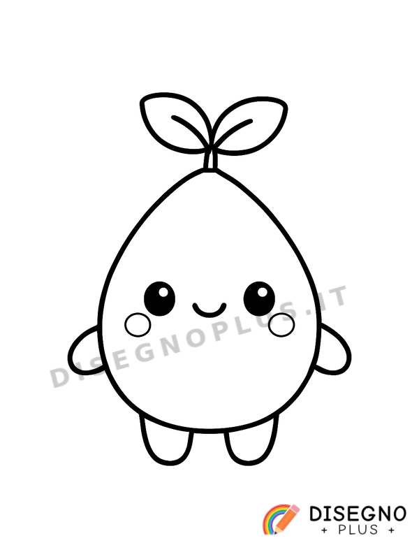 Disegno Seme da colorare