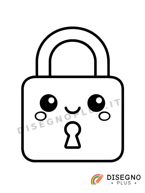 Disegno Serratura da colorare