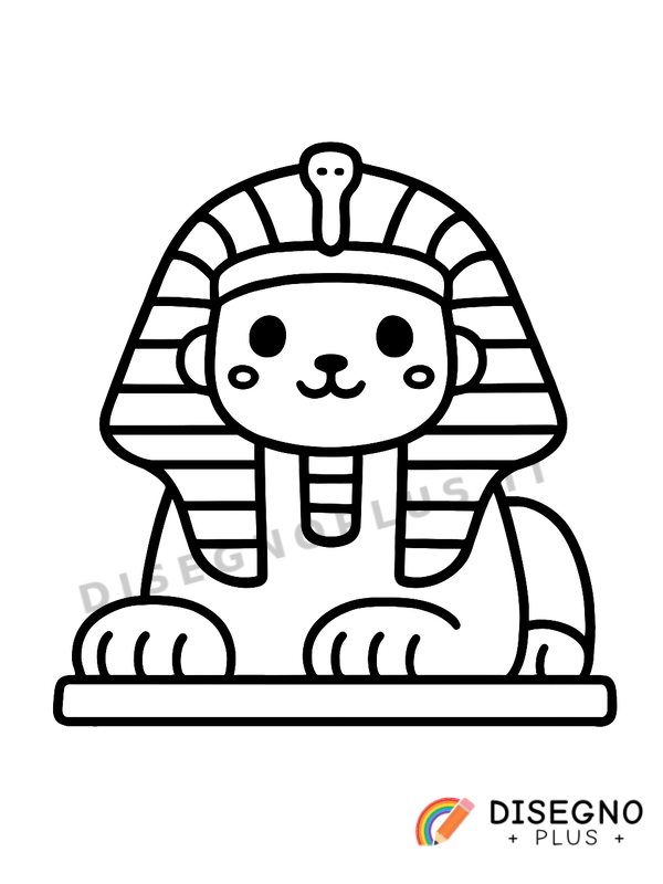 Disegno Sfinge da colorare