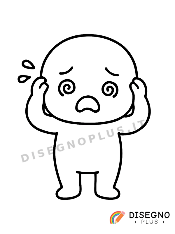 Disegno Smorfia da colorare