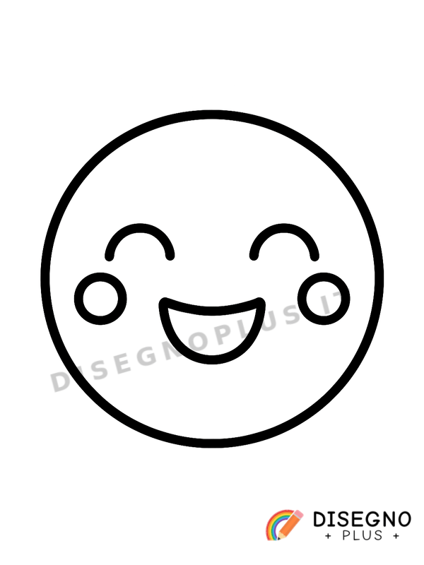 Disegno Sorriso da colorare