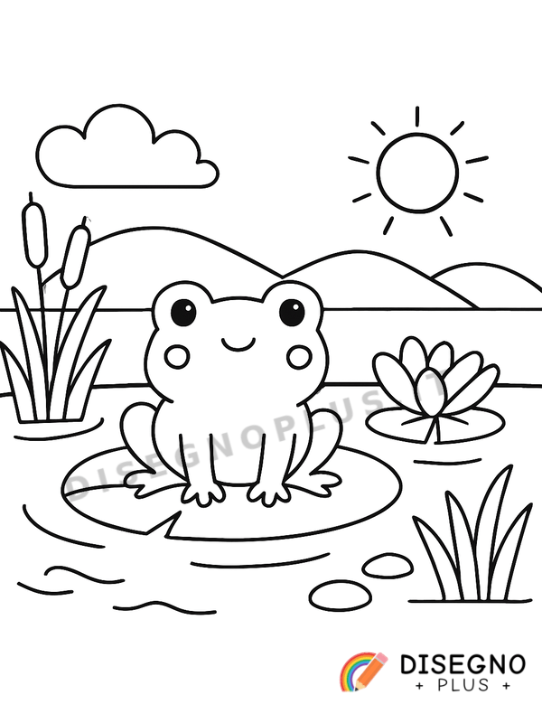 Disegno Stagno da colorare