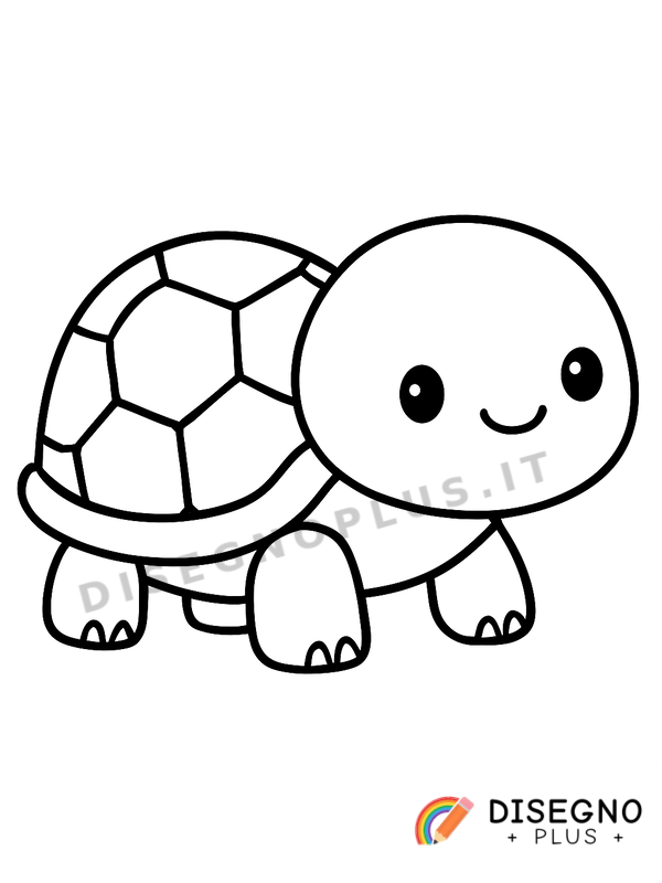 Disegno Tartaruga da colorare