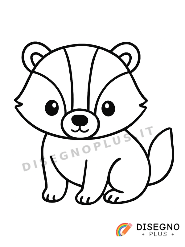 Disegno Tasso da colorare