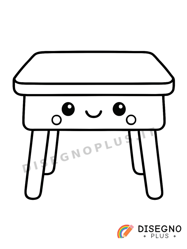 Disegno Tavolo da colorare