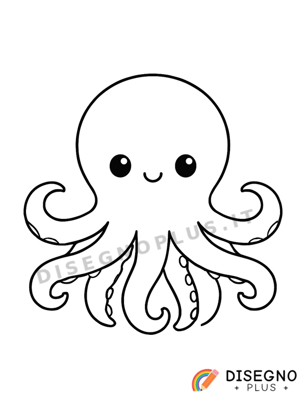 Disegno Tentacolo da colorare