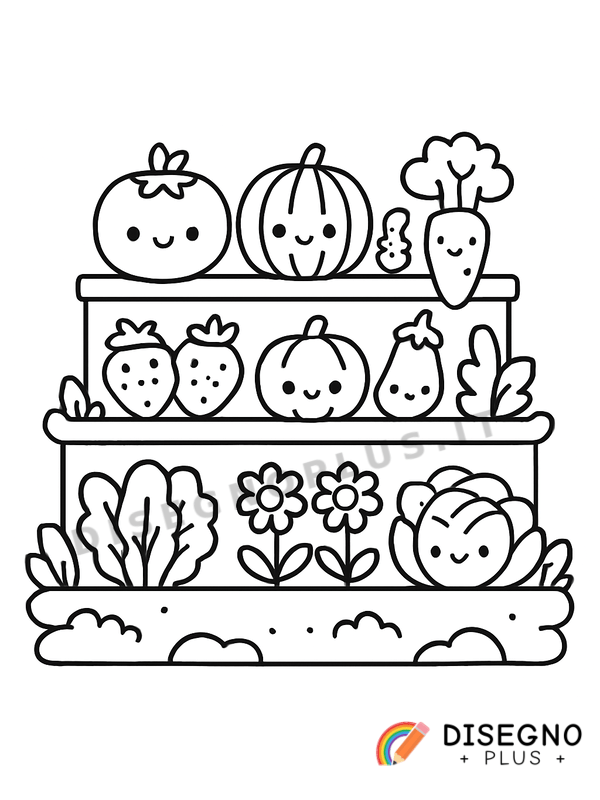 Disegno Terrazzamento da colorare