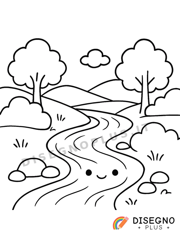 Disegno Torrente da colorare