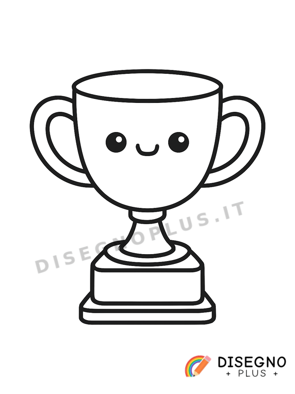 Disegno Trofeo da colorare