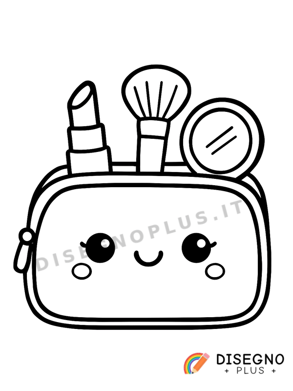 Disegno Trousse da colorare