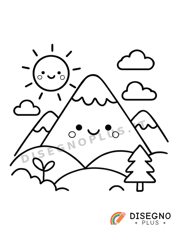 Disegno Vetta da colorare