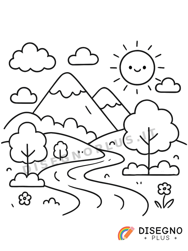 Disegno Vista da colorare