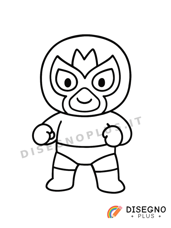 Disegno Wrestler da colorare
