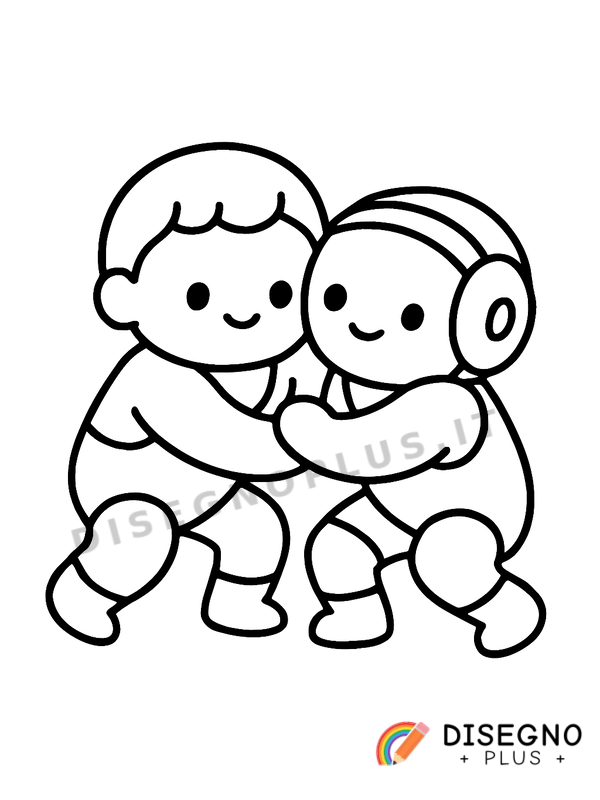 Disegno Wrestling da colorare