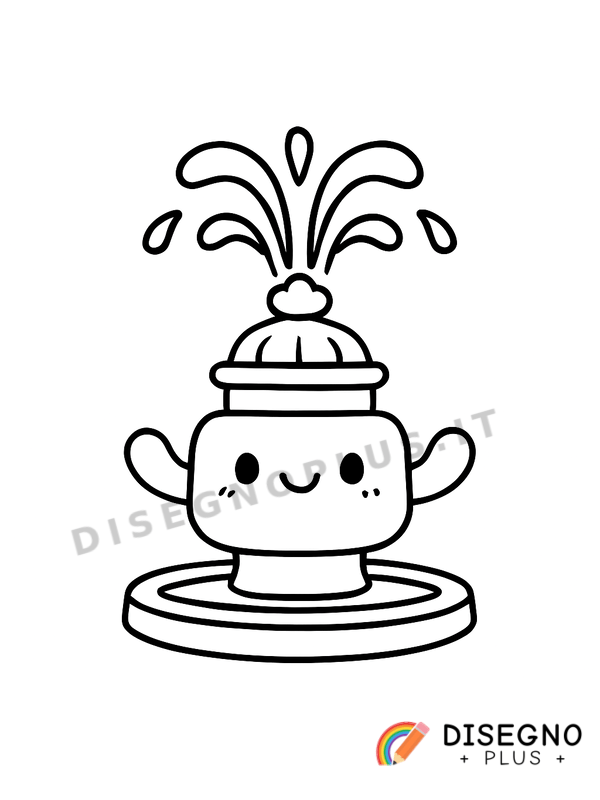 Disegno Zampillo da colorare