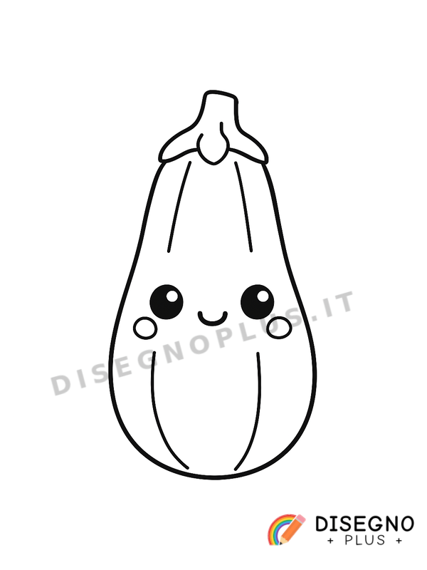 Disegno Zucchina da colorare